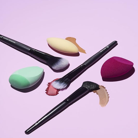 .l.f. Buffing Foundation Brush | Vegan Makeup Tool | Creates A Seamless Looking Finish & Even Coverage
